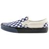 Classic Slip-On Comfortable Fashion Durable Low-Top Skate Shoes Unisex Sneakers White Blue VN000EACGJT
