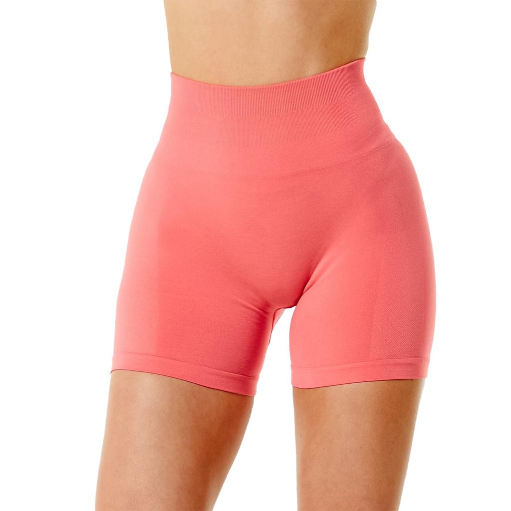 Workout Butt Lifting Shorts For Women High Waisted Seamless Gym Yoga Booty Shorts