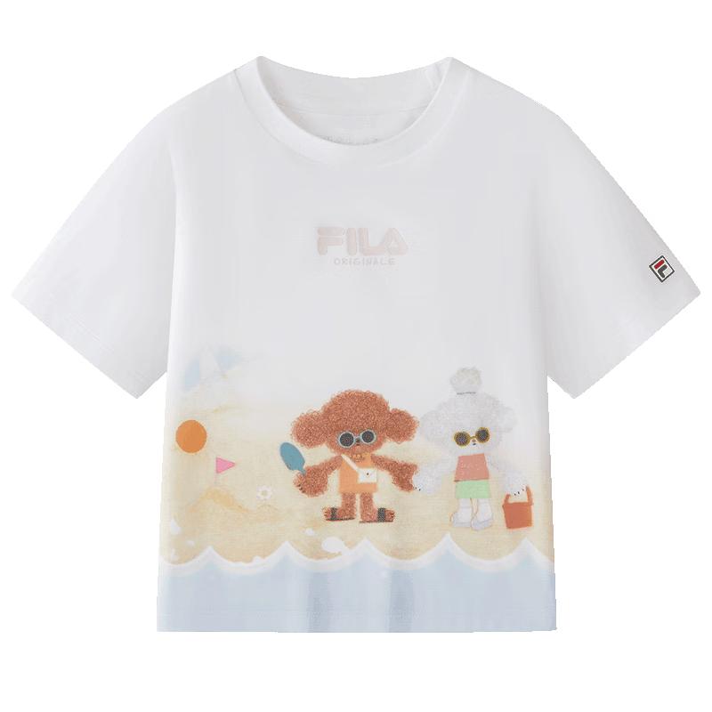 Fila Детская летняя футболка с коротким рукавом