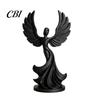 Artistic Angel Ornament 3D Printed Dancing Figurine, Modern Winged Women Statue, Home Decoration Decorative Sculpture for Living Room, Bedroom,