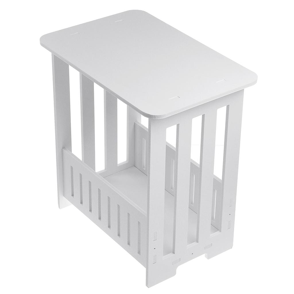 Креативный мини-квадратный журнальный столик из ПВХ, чайный столик, домашняя гостиная, спальня, стеллаж для хранения, прикроватная тумбочка в стиле арт-деко, фруктовый чайный столик