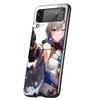 Чехол для телефона Honkai Star Rail Броня Ранд для Samsung Galaxy Z Flip 7 6 5 4 3 5G Flip7 Flip6 Flip5 Flip4 Flip3 Черный Fundas