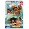 Vaiana Puzzle - EDUCA - 2x48 Pieces - Cartoons and Comics