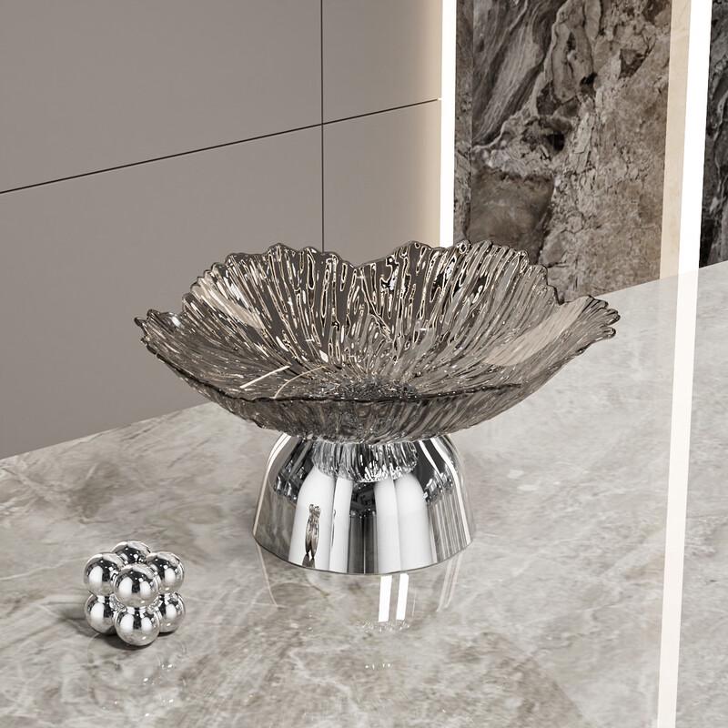 Abay High-Foot Petal Fruit Plate Set