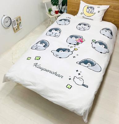 MORIPiLO Morishita Пододеяльник Комплект 150x210 см Товары с одним персонажем Белый 4621080 Koupen-chan (Пододеяльник/наволочка)