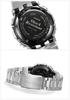 Часы Полностью Черные Серебристые [Casio] G-Shock - Металл, Bluetooth, Радиоуправляемые Солнечные, Безель, GMW-B5000BT-1JF, Мужские,