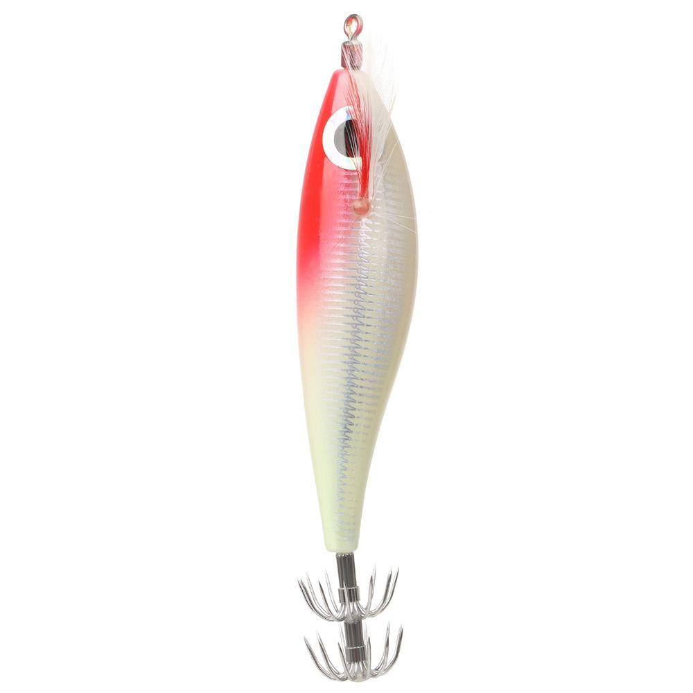Copper Sinker Luminous Artificial Jigs Octopus Bait Wood Shrimp Lures Fishing Tackle Squid Hook