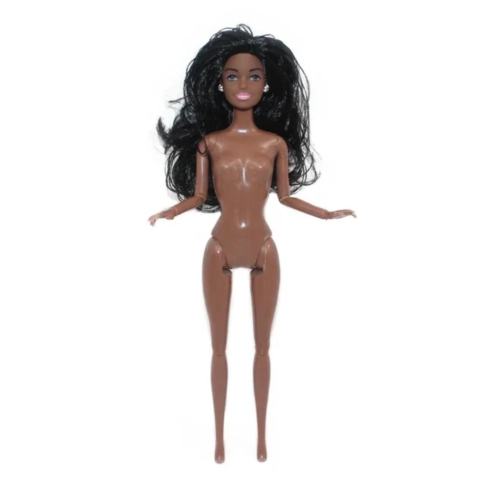 11 Multi-Joint Black Dolls Moveable 30cm Doll Toy Children's Toy African Dolls  Dress Up