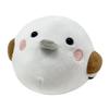 [Kinagani Shimaenaga] Stuffed Animal Mascot Shimaenaga Kotori Small Bird Soft Fluffy Palm Round Figurine (mascot, 1 Piece)