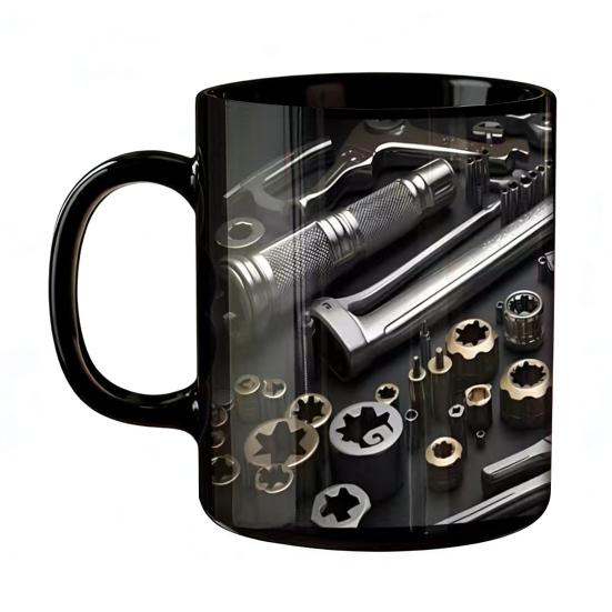 Кружка Механика Керамическая Забавная Кружка-Ящик для Инструментов для Механиков, Энтузиастов Гаража, Оригинальный Подарок для Мужа, Папы