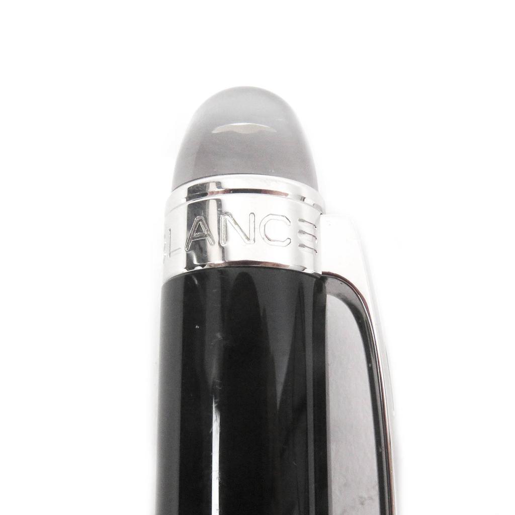 Very Good MONTBLANC Ballpoint pen black Precious resin mens Used