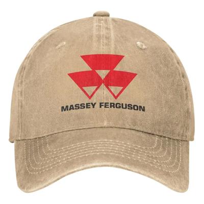 Кепка Бейсболка с Логотипом Massey Ferguson Женская Мужская Защита от Солнца Тракер Летняя y2k Ретро На Открытом Воздухе Спорт Бейсболки