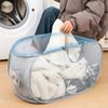 Складная корзина для белья Extra-Large с ручками, универсальная сетчатая сумка для хранения для разных комнат, для грязного белья, идеальное решение для организации дома