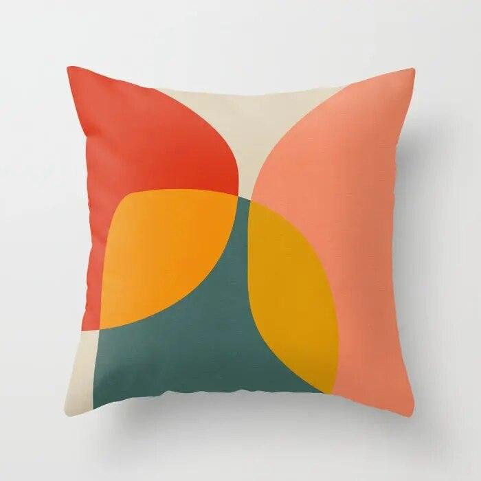 Спальня Гостиная Декор абстрактный узор диван подушки наволочки дома