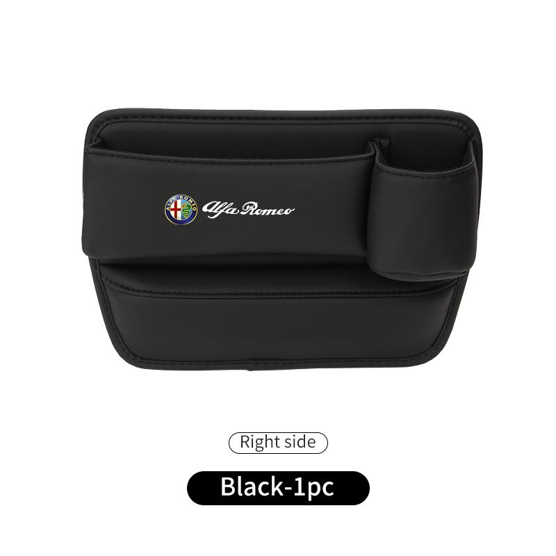 Car Seat Gap Storage Box Car Central Console Side Organizer Boxs For Alfa Romeo 159 Giulietta 156 147 Giulia Mito GT Stelvio