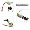 Motorcycle Electric Bike Ebike Battery Pack Box Lock Ensures Safety with 2 Keys