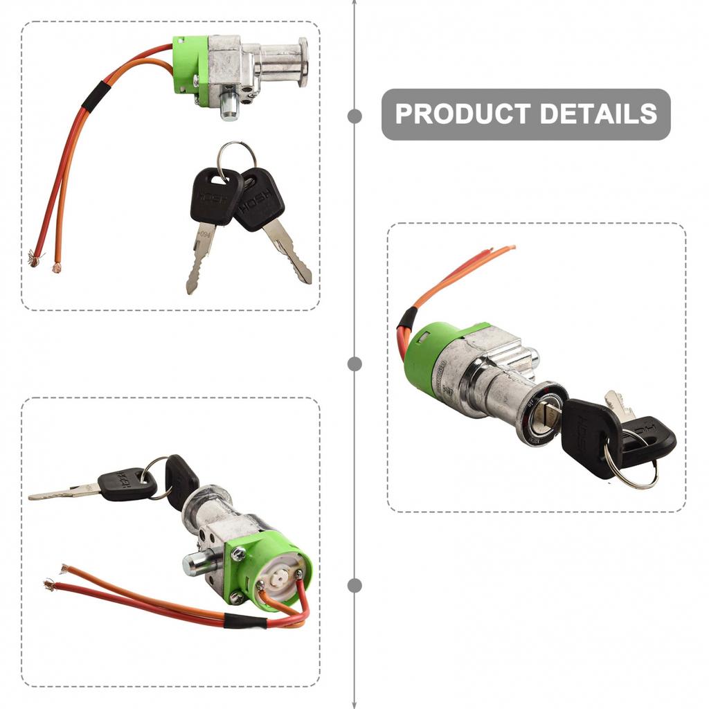 Motorcycle Electric Bike Ebike Battery Pack Box Lock Ensures Safety with 2 Keys