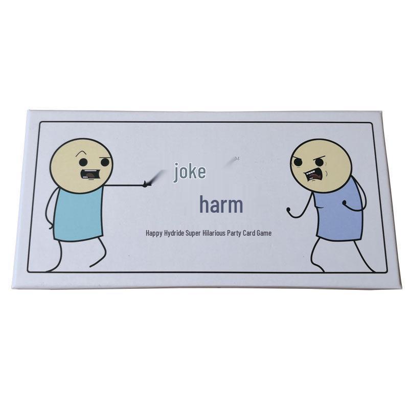 The Harm of Joking: Silly and Cute Chinese Comic Board Game for Casual Parties