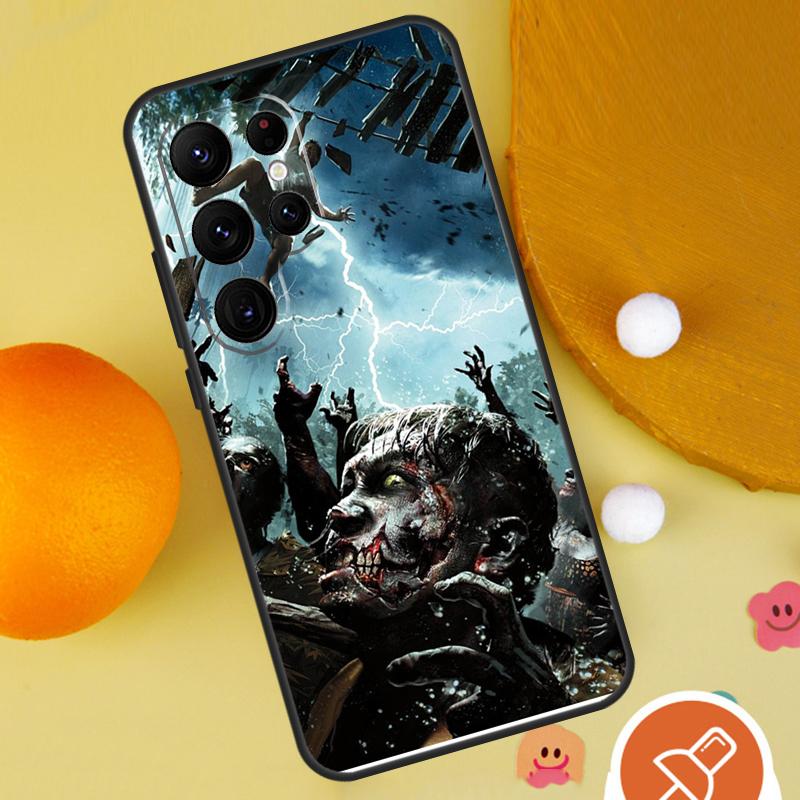 The Walking Dead Phone Case For Samsung Galaxy S25 Ultra S24 S23 S22 S21 Ultra S9 S10 Plus S20 FE Funda Cover