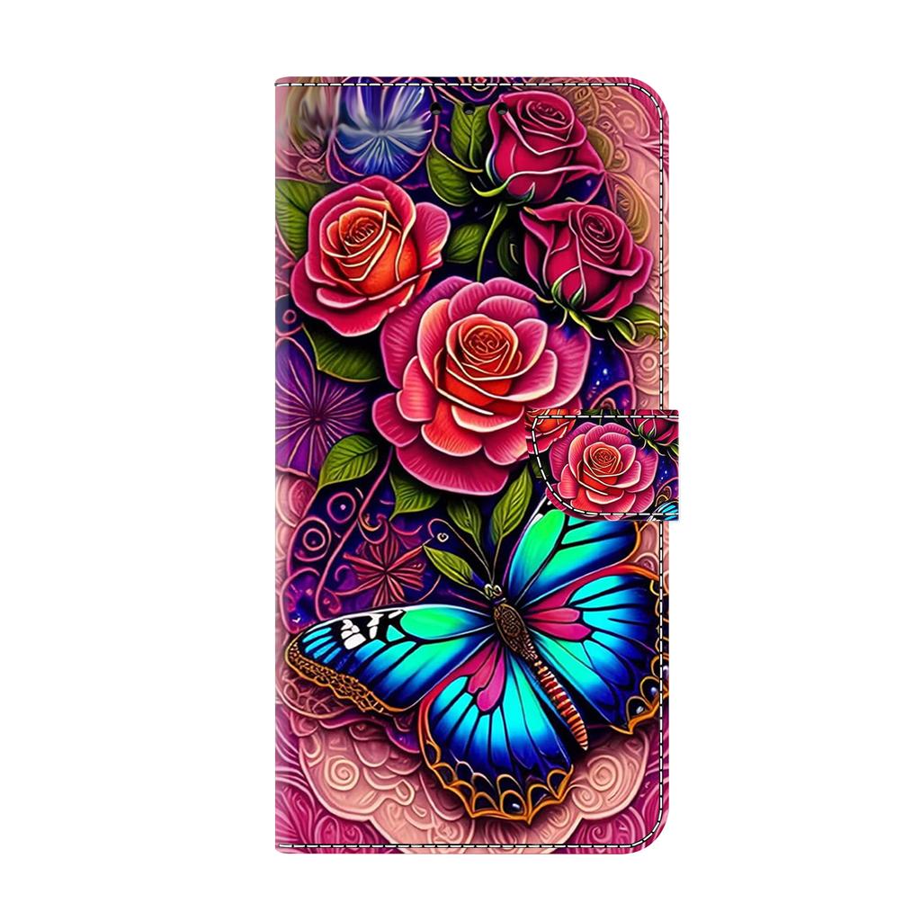 Чехол для телефона Samsung Galaxy A55 A35 A34 A33 A32 A31 A16 3D Милый Расписной Магнитный Кожаный Флип-держатель Кошелек Чехлы для Мобильного Телефона