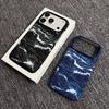 Кожа с текстурой кевлара для MagSafe Магнитный чехол для телефона для iPhone 17 Air 16 Plus 15 14 13 12 Pro Max Безрамочная защитная крышка