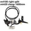 Гидравлический дисковый тормозной калипер Shimano Split Brake M4100 правый сплит зажим MT420 1550мм 1600мм 1650мм 1700мм С смоляными колодками MTB