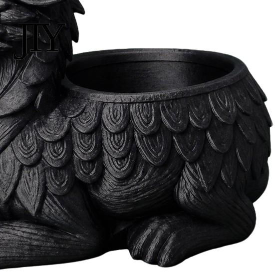 3D Printed Planter Pot Dragon Pot, Mini Succulents Herb Plants Flower Desktop Indoor Outdoor Container, Home Balcony Decoration Small