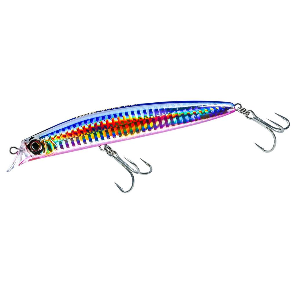 DUEL HARDCORE Lure Lipless Minnow Hardcore Mid Diver 115mm 18g Pink Candy Sea Bass Japanese Sea Bass (F) Weight F1192-HBPC-Blue