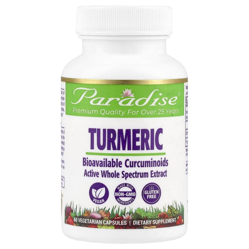 Turmeric, Veggie Capsules 60 (250Mg per capsule)