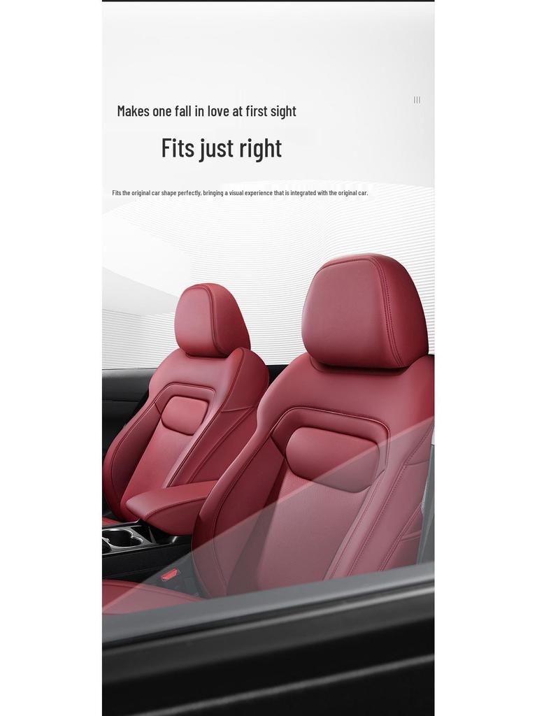 Chery Tiggo 8 Pro Full Coverage Leather Seat Cushion and Cover