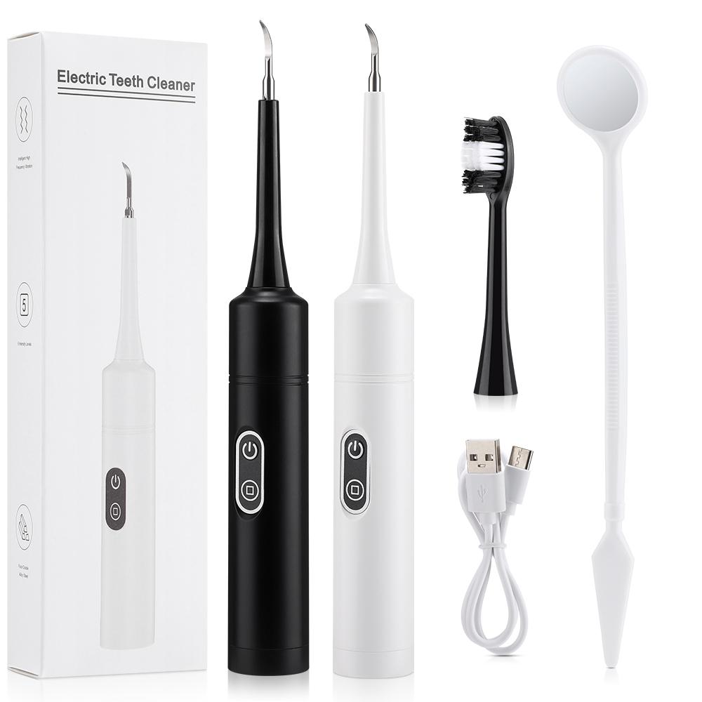 Electric Dental Scaler Tartar Calculus Remover 5 Mode Portable Toothbrush Vibration Sonic Tooth Cleaner Teeth Whitening Cleaning