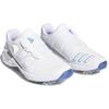 Adidas ZG23 BOA Golf White Blue Fusion Metallic Женские кроссовки Cloud-White Silver-Metallic GZ2171