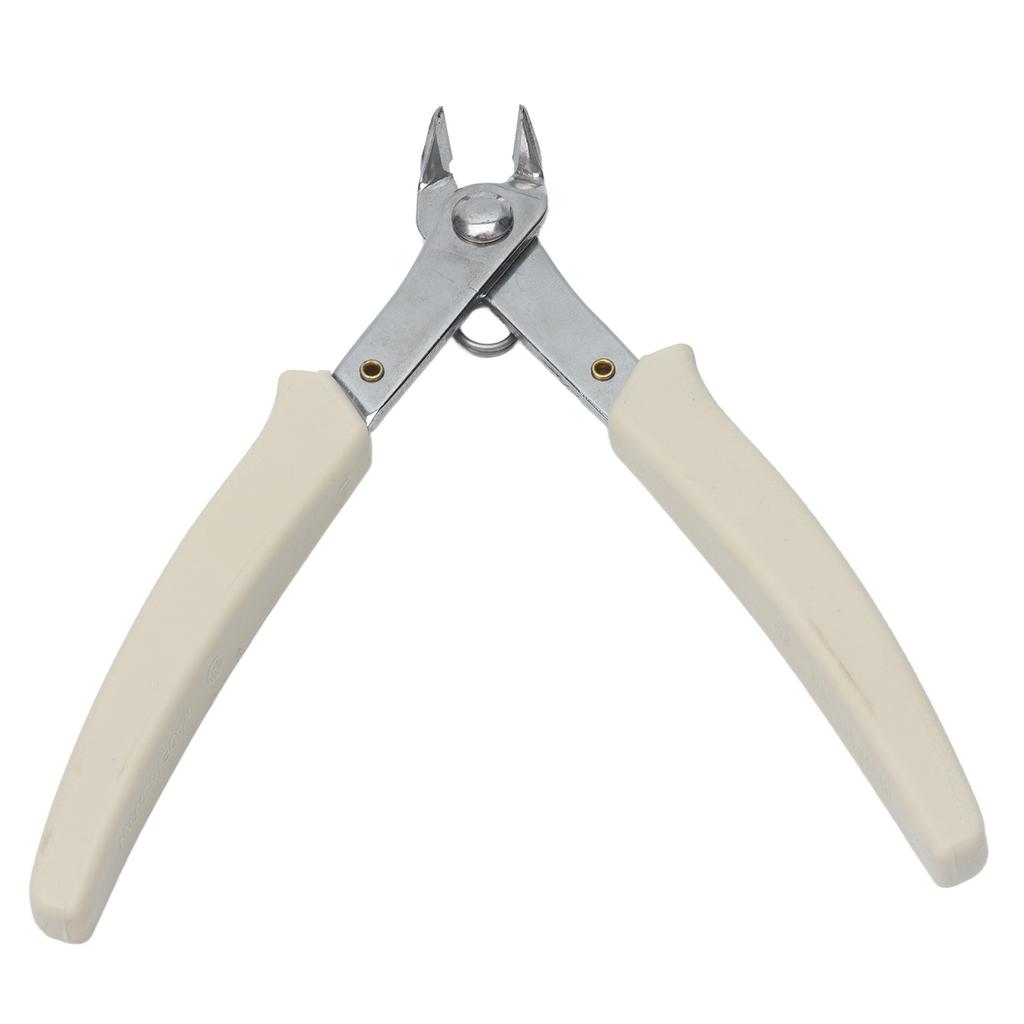 Electronic Pliers 90 Degrees Elbow Flush Cutter Stainless Steel Wire Cutting Tool with Spring SP?22