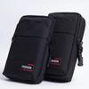 Nylon Colth Single/Double Layer Mobile Phone Bags Waist Fanny Pack Belt Waist Bag Men Phone Pouch