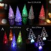 LED Color Changing Mini Christmas Xmas Tree Home Table Party Decor Charm Glitter Christmas Tree