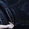 Черный ABS Наклейка на боковой воздухозаборник крыла автомобиля 'Жабры акулы' Декоративная накладка на боковой воздухозаборник Для BMW X5 G05 2019-2026 Аксессуары