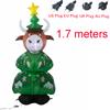 LED Lighted Blow Up Yard Decor Waterproof Christmas Decorations Christmas Inflatables  Outdoor Use