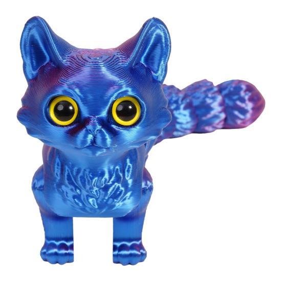 Yousheng 3D печатная игрушка для кошек гибкие суставы шарнирная модель кошки для взрослых 3D печатные игрушки для животных для домашнего офиса декор для класса