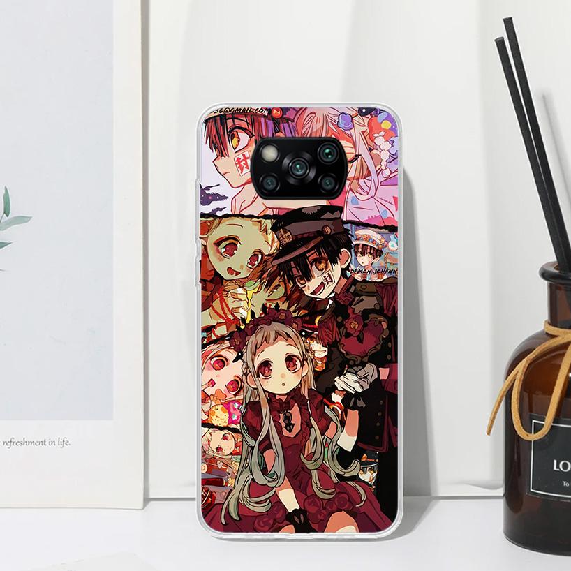Anime Toilet Bound Hanako Kun Phone Case For Xiaomi Poco X7 X6 X5 M7 M8 Pro F7 Ultra Redmi 15C 15 13C 13 12C 12 10 10C 10A Art F