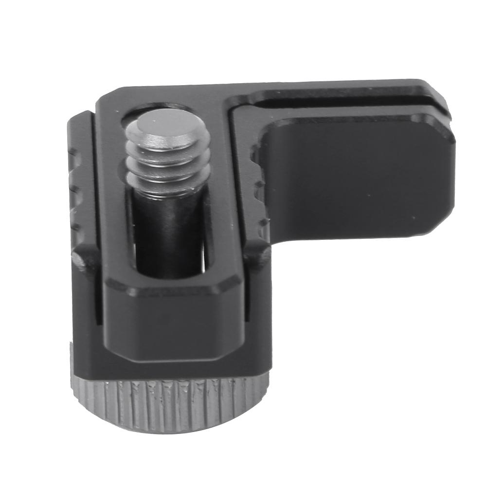 Aluminium Alloy Black Universal Type Camera Cage Wire Clip Fixator Signal Cable Clamp Accessory