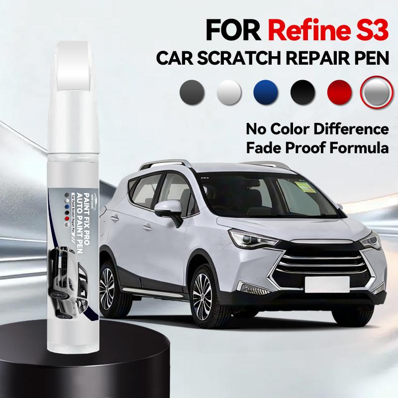 Vehicle for Exclusive Use For JAC Refine S3 1990-2026 Paint Repair Pen Touch Up Scratch Remover DIY Auto Accessories Black White
