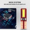 10 шт. T5 2SMD светодиодная лампа W3W W1.2W Led Canbus для кондиционера кнопка подсветка приборная панель светодиодный предупреждающий индикатор