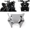 FOR MT-09 SP MT-09/SP 2024 Motorcycle Front Competition Windshield Windshield Deflector (Smokey) (Gray)