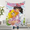 Blanket Throw Super Cosy Plush Living Candy Room Sofa Couch Anime Childish Birthday Candy Gifts