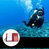 Блокнот для дайвинга Доска для письма под водой с карандашом Блокнот для записей Прочный блокнот Водонепроницаемый блокнот для дайвинга для подводного использования