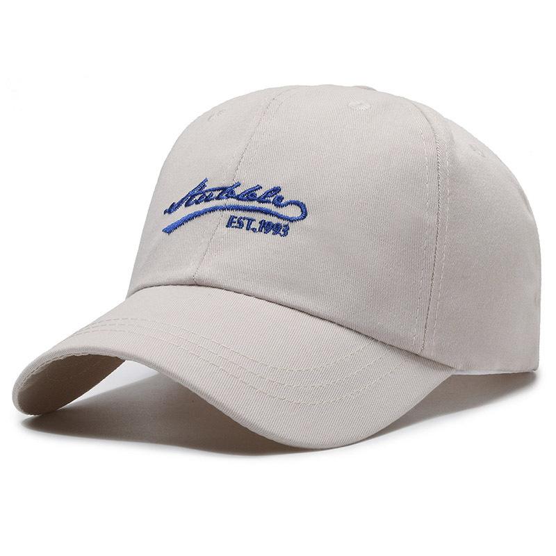 Cotton Embroidery Alphabet Baseball Cap Outdoor Breathable Hat Gifts Sunhat