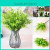 Реалистичные искусственные растения для дома и улицы, зеленая трава для красивого садового декора