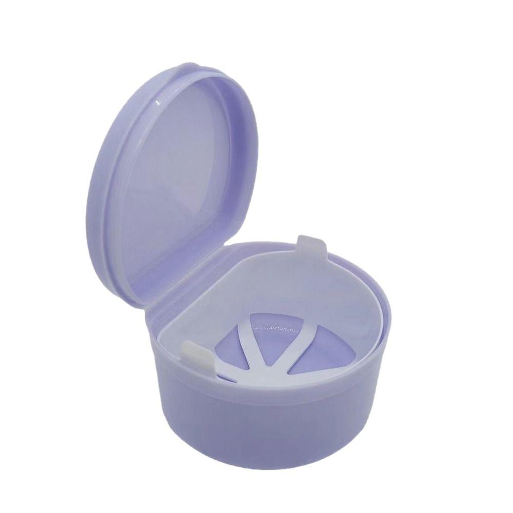 Портативный лоток для протезов, пластиковые брекеты, ортодонтический чехол, коробки для ложных протезов для женщин и мужчин