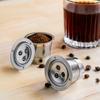 Reusable K Cups Coffee Pod Filters Stainless Steel Refillable k-Cups for Keurig Ninja CFP201 CFP301 Dual Brew Pro Machine