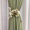 Flower Shape Curtain Buckles No Punching Curtain Strap Modern Curtain Hanging Rope  Home Decoration